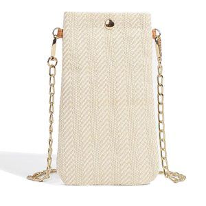 Small Crossbody Bags Summer Beach Lhtweht Woven Cell Phone :')